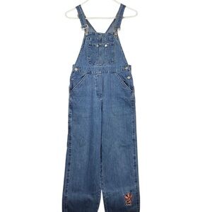 - Modern Edge Large Denim Bib Carpenter
Overalls Jumpsuits tiger embroidered